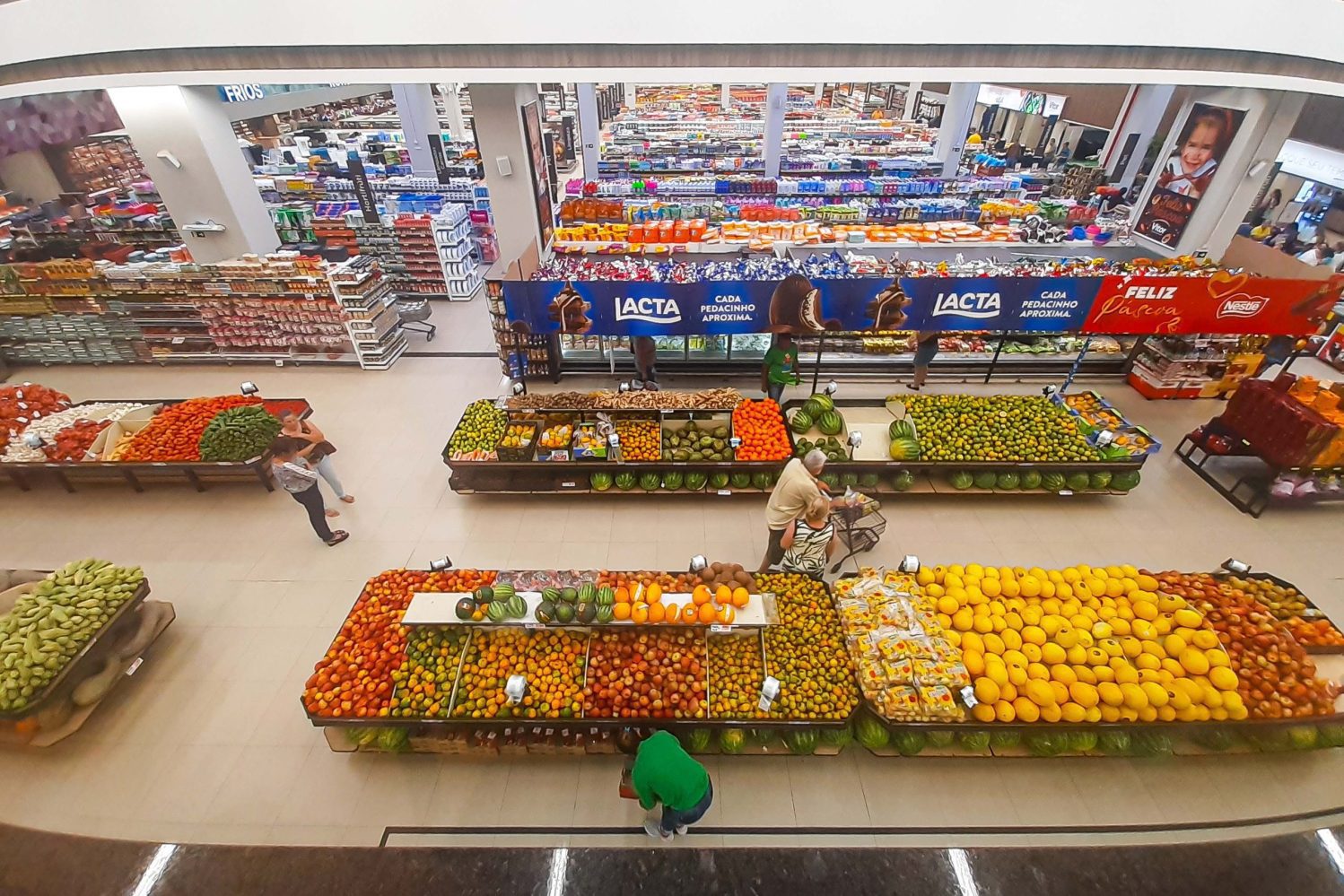 Índice do Ipardes mostra continuidade da trajetória de queda da inflação de alimentos