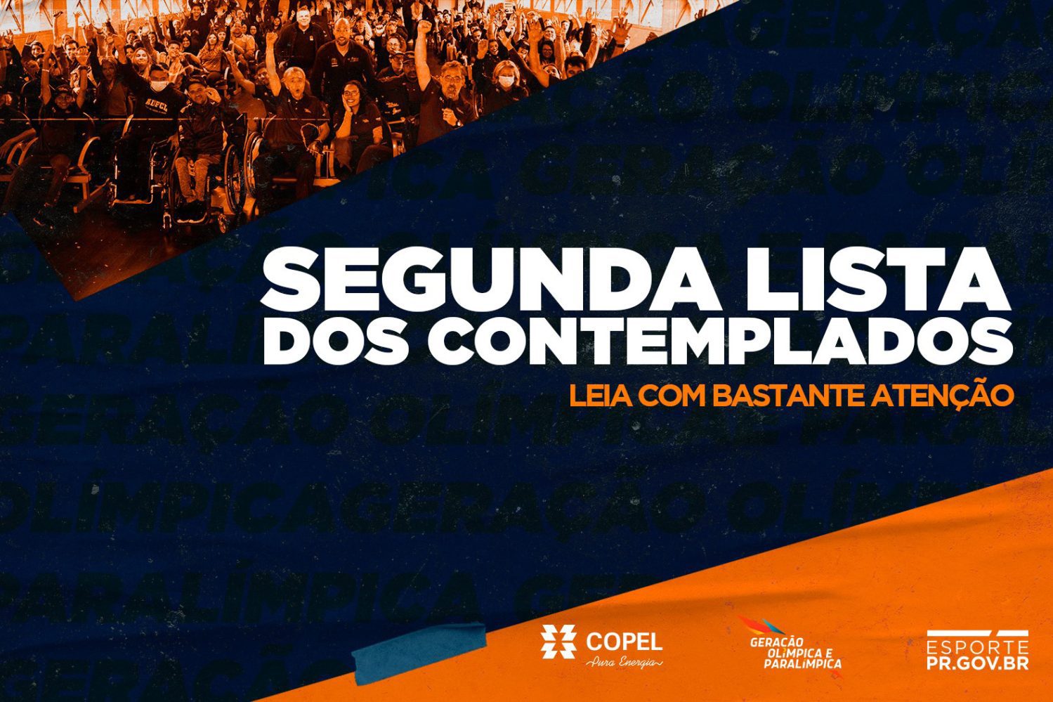 Esporte divulga 2ª lista com mais 190 contemplados do Geração Olímpica e Paralímpica 2023