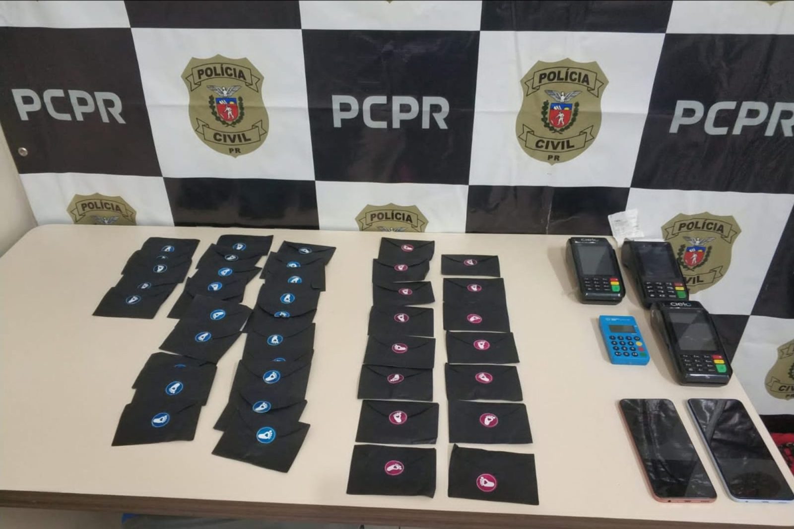 PCPR e PMPR prendem três homens por tráfico de drogas em Telêmaco Borba