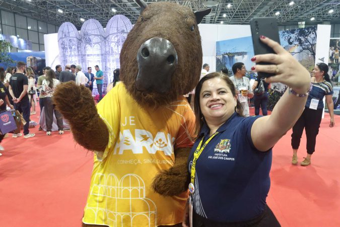 Paraná levou ao Salão Nacional do Turismo experiências com lavanda e mergulho virtual