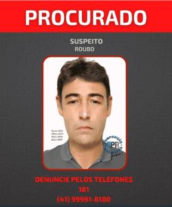 suspeito do caso