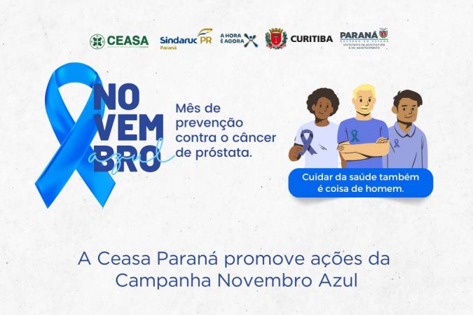 Saúde do homem: Ceasa Curitiba recebe ações da campanha Novembro Azul