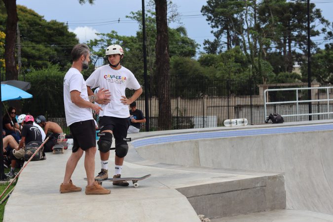 Paraná renova convênio com CBSk para gestão das pistas e escolinha de skate no Tarumã