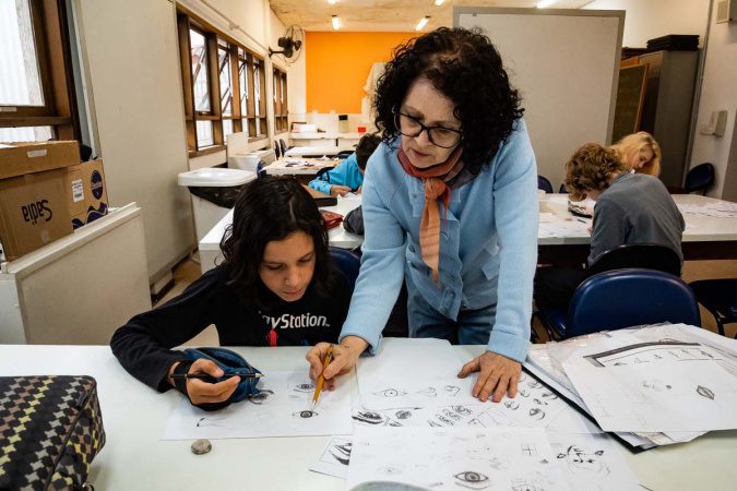 Inscrições para oficinas do Centro Juvenil de Artes Plásticas abrem na segunda-feira