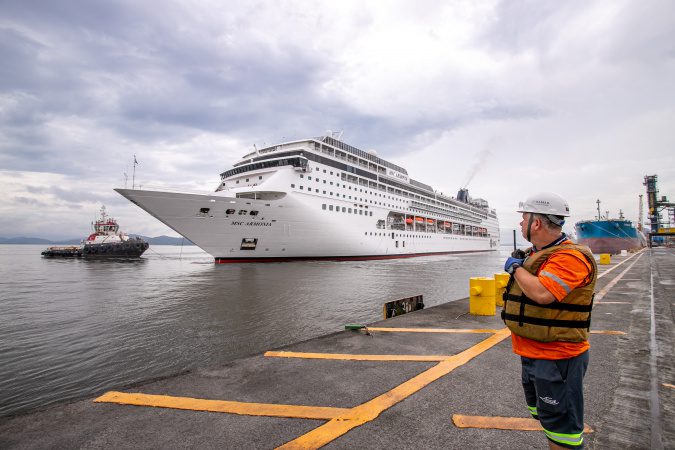 Segunda temporada dos cruzeiros: mais de 19 mil viajantes passaram pelo Paraná