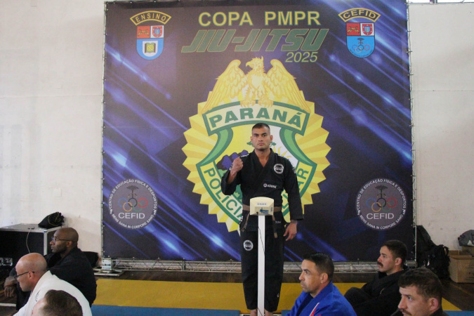 Após pesagem, competidores disputam 1ª Copa PMPR de Jiu-Jitsu neste sábado