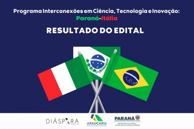 Fundação Araucária divulga projetos selecionados para conexão de pesquisadores do Paraná e Itália