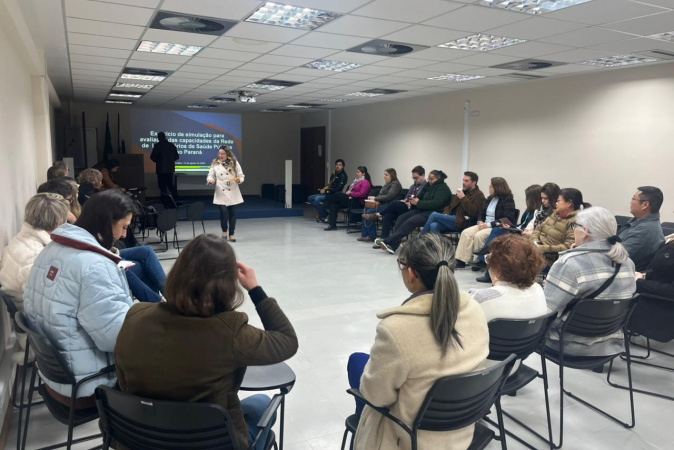 Paraná realiza simulado da Opas para fortalecer rede de laboratórios de saúde pública