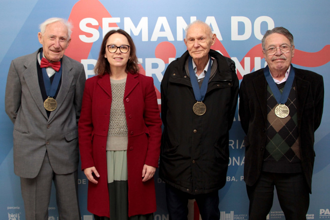 Semana do Patrimônio Cultural inicia com entrega de medalhas a três personalidades no Paraná