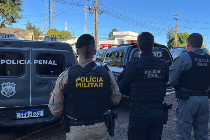 PCPR, PMPR e PPPR prendem 4 pessoas durante operação de saturação em Dois Vizinhos