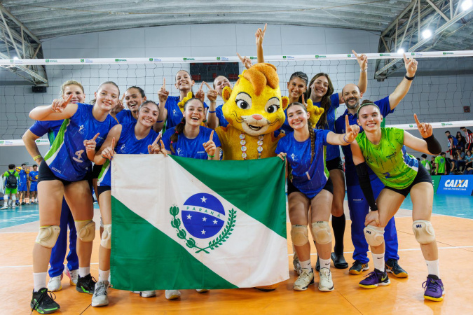 Paraná encerra participação nos Jogos da Juventude no 3º lugar geral com 79 medalhas