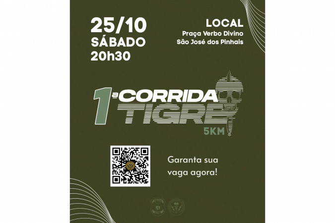 Grupo Tigre celebra 25 anos com corrida noturna em outubro; inscrições estão abertas