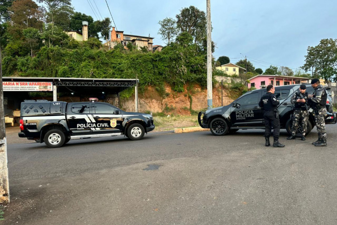 PCPR e PMPR deflagram operação contra grupo criminoso com 115 mandados
