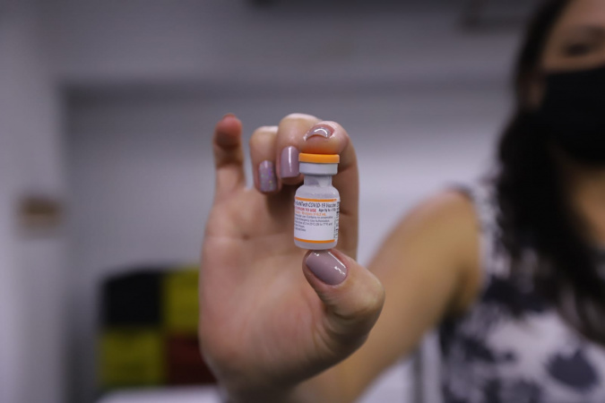 Secretaria de Saúde distribui 12 mil doses da vacina pediátrica contra Covid-19