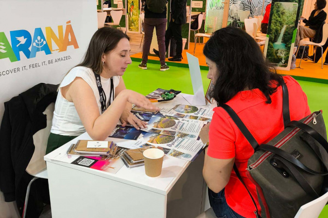 Na WTM em Londres, Paraná reúne empresários e apresenta destinos turísticos