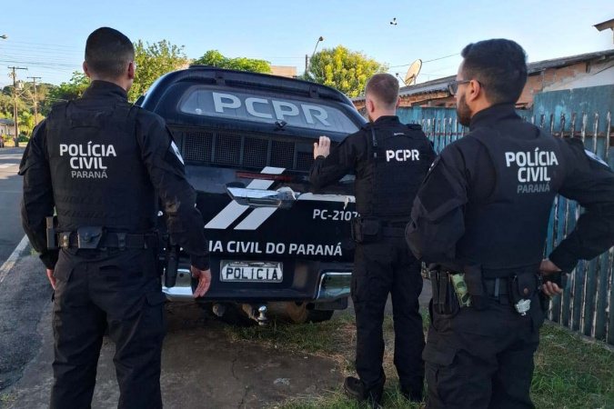 PCPR e PMPR prendem cinco pessoas durante operação contra o tráfico de drogas