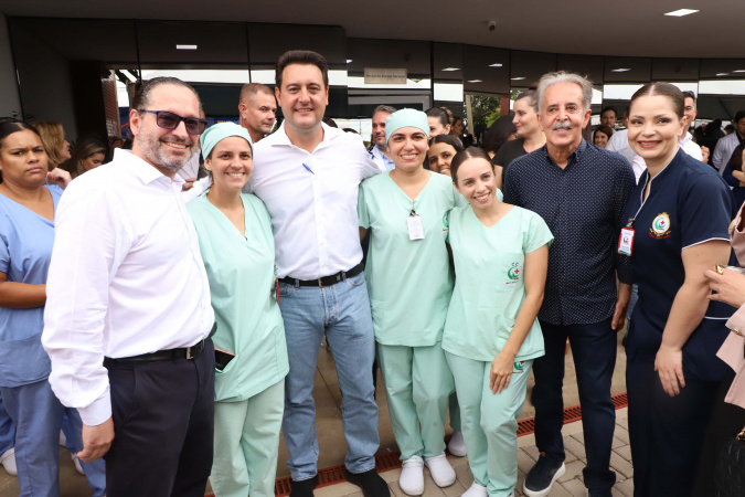 Com inauguração e anúncio de mais R$ 40 milhões, Hospital Cemil vai dobrar atendimentos em Umuarama