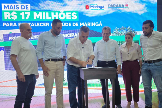 Governo do Estado repassa R$ 17,9 milhões para fortalecer a saúde em Maringá e região