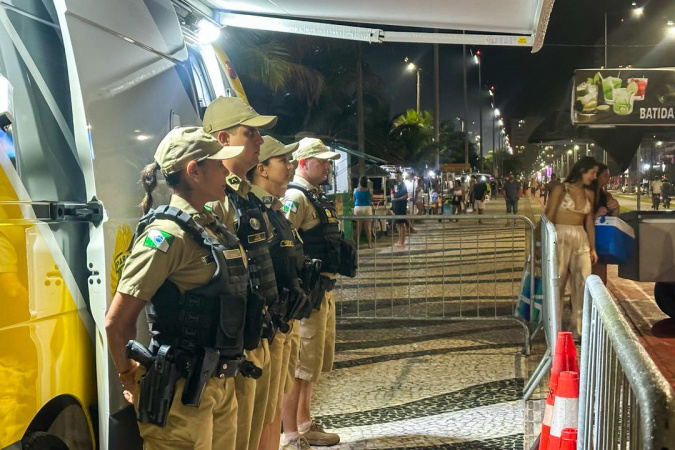 Com policiamento reforçado, Carnaval do Litoral teve redução de 44% nos roubos