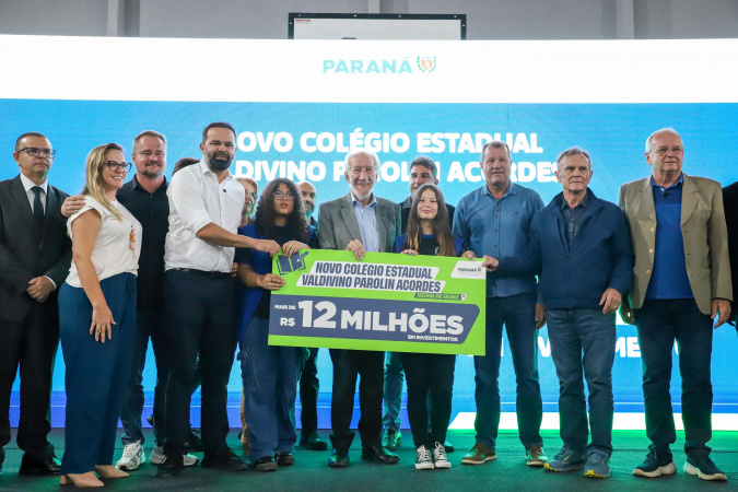 Estado investe R$ 12,8 milhões em nova sede de colégio em Fazenda Rio Grande