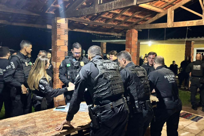 PCPR prende 16 pessoas ligadas ao tráfico de drogas na Região Noroeste do Paraná