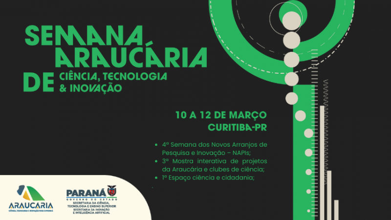 Semana Araucária de CT&I lança editais de bolsas e anuncia novos investimentos