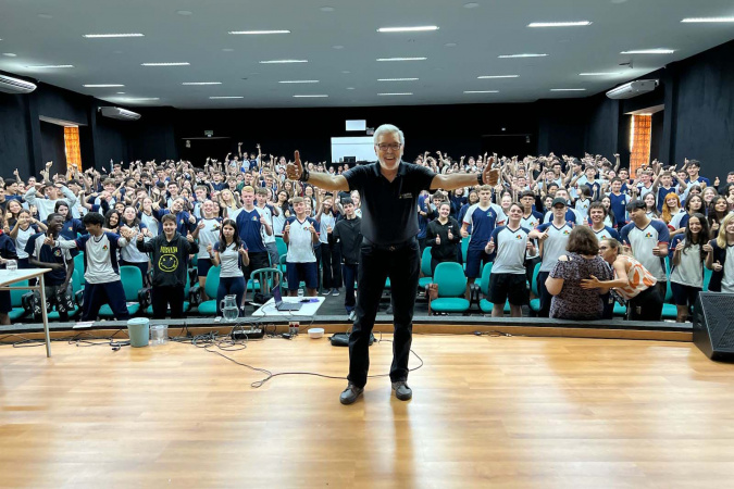 Servidor da Sesp já alcançou 1 milhão de jovens com palestras antidrogas