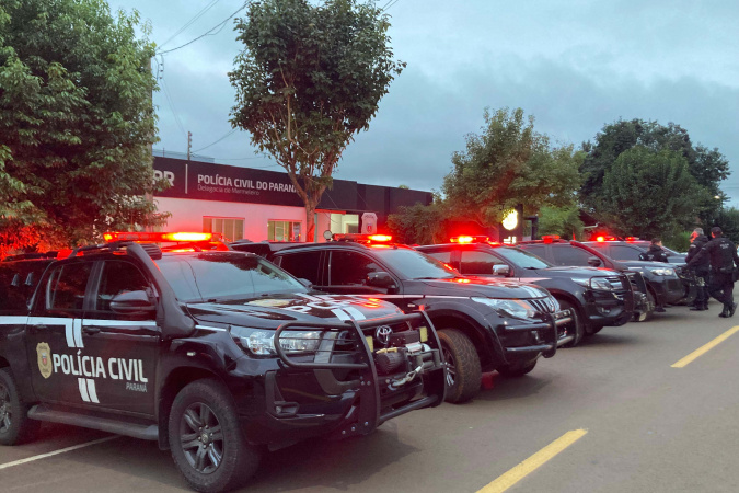 PCPR cumpre 36 mandados contra esquema de tráfico que movimentou R$ 1 milhão no Sudoeste